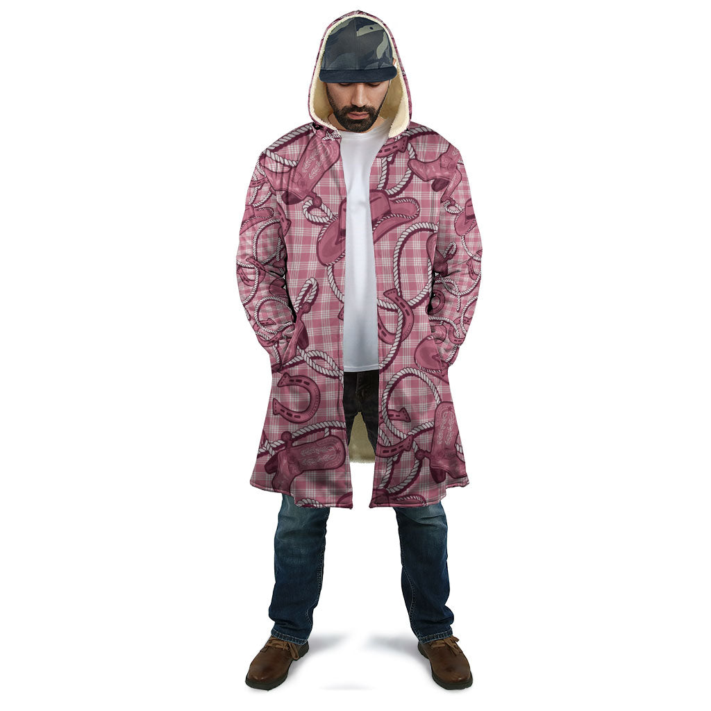 Pink Hawaii Palaka Cowboy Cloak Hawaiian Paniolo Festival Spirit