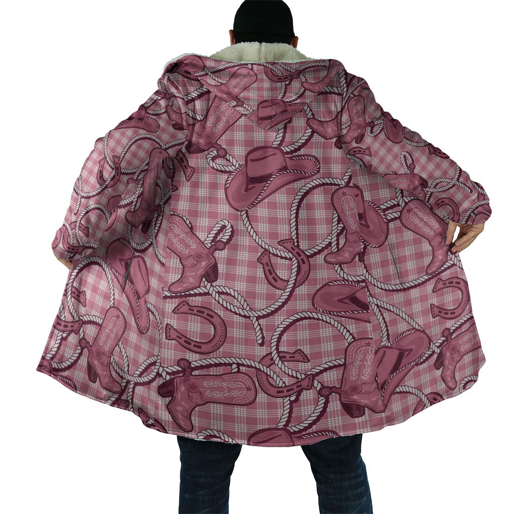 Pink Hawaii Palaka Cowboy Cloak Hawaiian Paniolo Festival Spirit