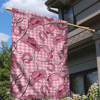 Pink Hawaii Palaka Cowboy Garden Flag Hawaiian Paniolo Festival Spirit