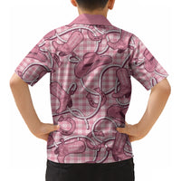 Pink Hawaii Palaka Cowboy Kid Hawaiian Shirt Hawaiian Paniolo Festival Spirit
