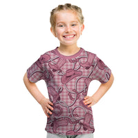 Pink Hawaii Palaka Cowboy Kid T Shirt Hawaiian Paniolo Festival Spirit