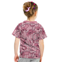 Pink Hawaii Palaka Cowboy Kid T Shirt Hawaiian Paniolo Festival Spirit