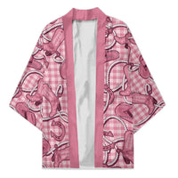 Pink Hawaii Palaka Cowboy Kimono Hawaiian Paniolo Festival Spirit