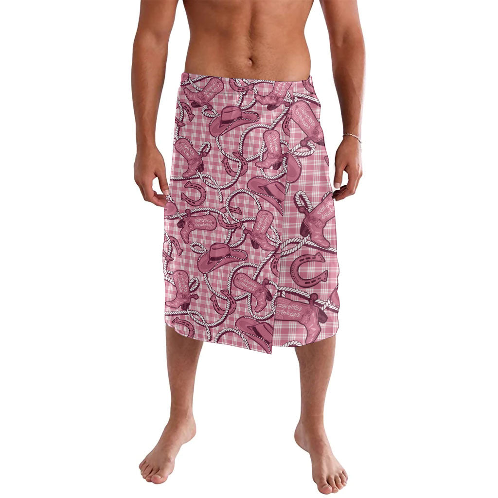 Pink Hawaii Palaka Cowboy Lavalava Hawaiian Paniolo Festival Spirit