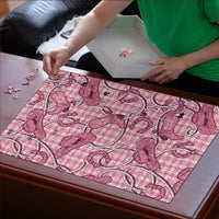 Pink Hawaii Palaka Cowboy Puzzle Hawaiian Paniolo Festival Spirit