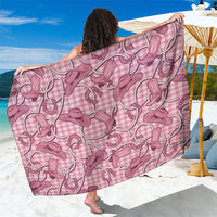 Pink Hawaii Palaka Cowboy Sarong Hawaiian Paniolo Festival Spirit