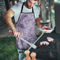 Purple Hawaii Palaka Cowboy Apron Hawaiian Paniolo Festival Spirit