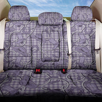 Purple Hawaii Palaka Cowboy Back Car Seat Cover Hawaiian Paniolo Festival Spirit