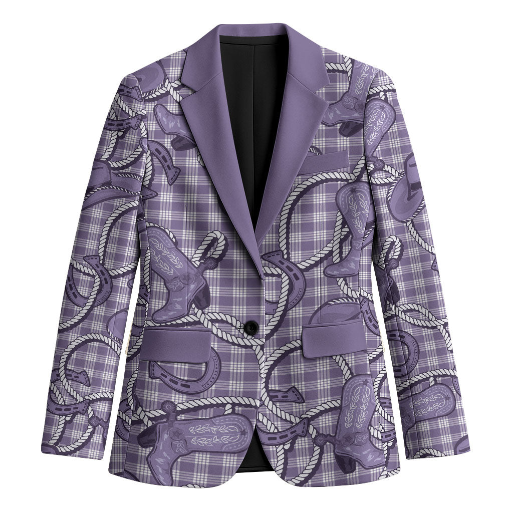 Purple Hawaii Palaka Cowboy Blazer Hawaiian Paniolo Festival Spirit