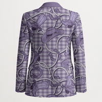 Purple Hawaii Palaka Cowboy Blazer Hawaiian Paniolo Festival Spirit