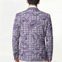 Purple Hawaii Palaka Cowboy Blazer Hawaiian Paniolo Festival Spirit