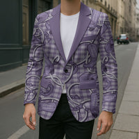 Purple Hawaii Palaka Cowboy Blazer Hawaiian Paniolo Festival Spirit