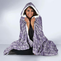 Purple Hawaii Palaka Cowboy Hooded Blanket Hawaiian Paniolo Festival Spirit