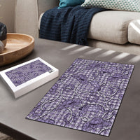 Purple Hawaii Palaka Cowboy Puzzle Hawaiian Paniolo Festival Spirit