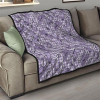 Purple Hawaii Palaka Cowboy Quilt Hawaiian Paniolo Festival Spirit