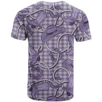 Purple Hawaii Palaka Cowboy T Shirt Hawaiian Paniolo Festival Spirit