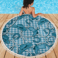 Blue Hawaii Palaka Cowboy Beach Blanket Hawaiian Paniolo Festival Spirit