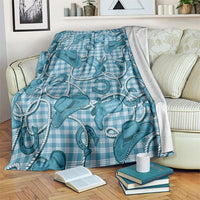 Blue Hawaii Palaka Cowboy Blanket Hawaiian Paniolo Festival Spirit