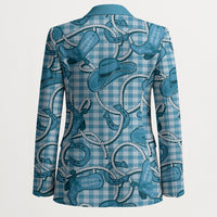 Blue Hawaii Palaka Cowboy Blazer Hawaiian Paniolo Festival Spirit