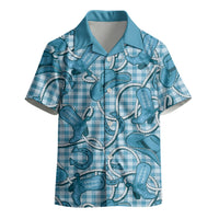 Blue Hawaii Palaka Cowboy Kid Hawaiian Shirt Hawaiian Paniolo Festival Spirit