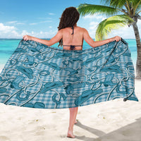 Blue Hawaii Palaka Cowboy Sarong Hawaiian Paniolo Festival Spirit