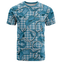 Blue Hawaii Palaka Cowboy T Shirt Hawaiian Paniolo Festival Spirit