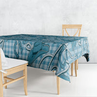 Blue Hawaii Palaka Cowboy Tablecloth Hawaiian Paniolo Festival Spirit