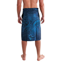 New Zealand Takahe Personalised Lavalava Silver Fern Galaxy Polynesian Pattern