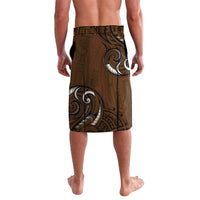 New Zealand Taiaha Lavalava Maori Weapon Silver Fern Maori Pattern