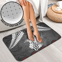 New Zealand Weka Personalised Bathroom Set Aotearoa Hen Silver Fern Maori Pattern