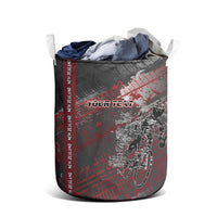 Personalised Cycling New Zealand Laundry Basket Aotearoa Pride Sportswear