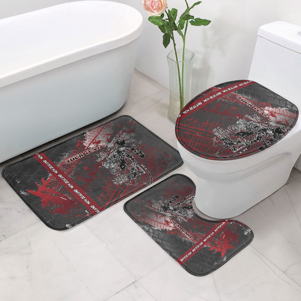 Personalised Cycling New Zealand Bathroom Set Aotearoa Pride Sportswear LT22 - Polynesian Pride