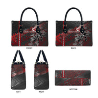 Personalised Cycling New Zealand Leather Bag Aotearoa Pride Sportswear