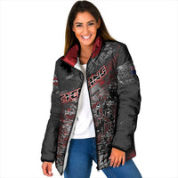 Personalised Cycling New Zealand Padded Jacket Aotearoa Pride Sportswear