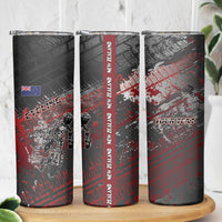 Personalised Cycling New Zealand Skinny Tumbler Aotearoa Pride Sportswear LT22 - Polynesian Pride