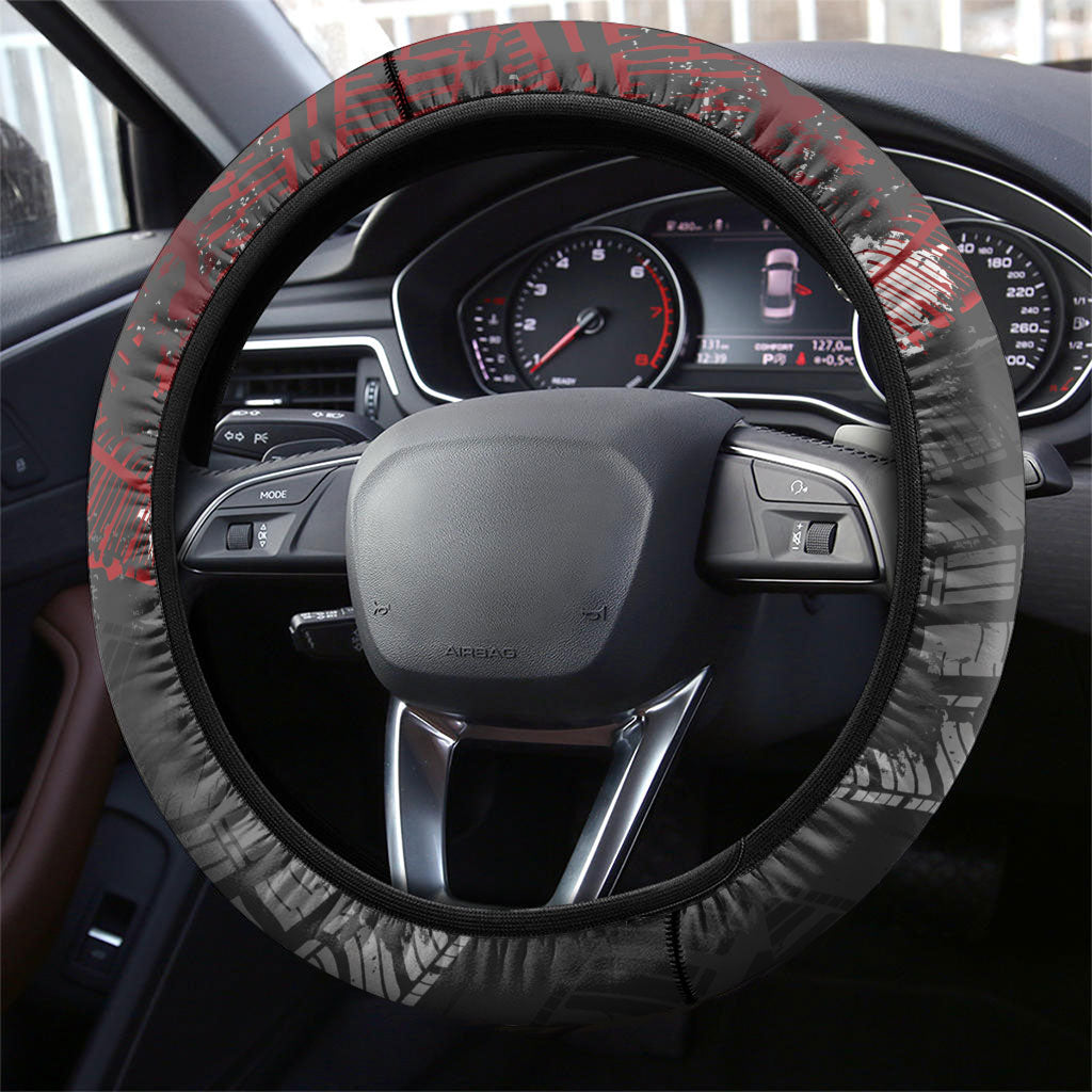Cycling New Zealand Steering Wheel Cover Aotearoa Pride Sportswear LT22 - Polynesian Pride