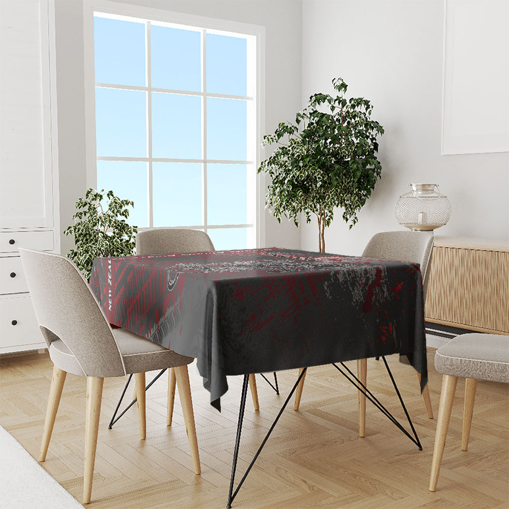 Personalised Cycling New Zealand Tablecloth Aotearoa Pride Sportswear