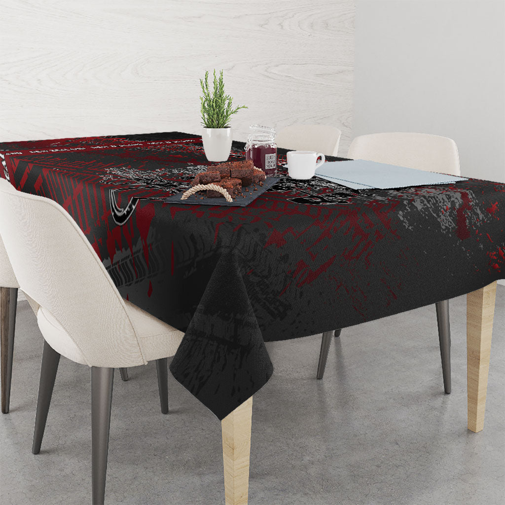 Personalised Cycling New Zealand Tablecloth Aotearoa Pride Sportswear