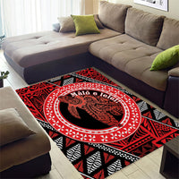 Tonga Language Week Area Rug Heilala Turtle Malo E Lelei