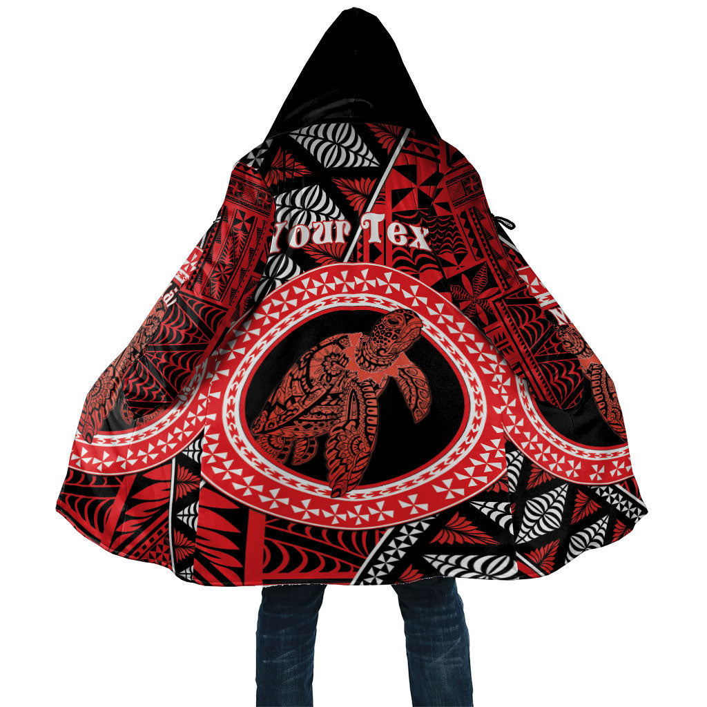 Personalised Tonga Language Week Cloak Heilala Turtle Malo E Lelei