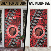 Personalised Tonga Language Week Door Cover Heilala Turtle Malo E Lelei