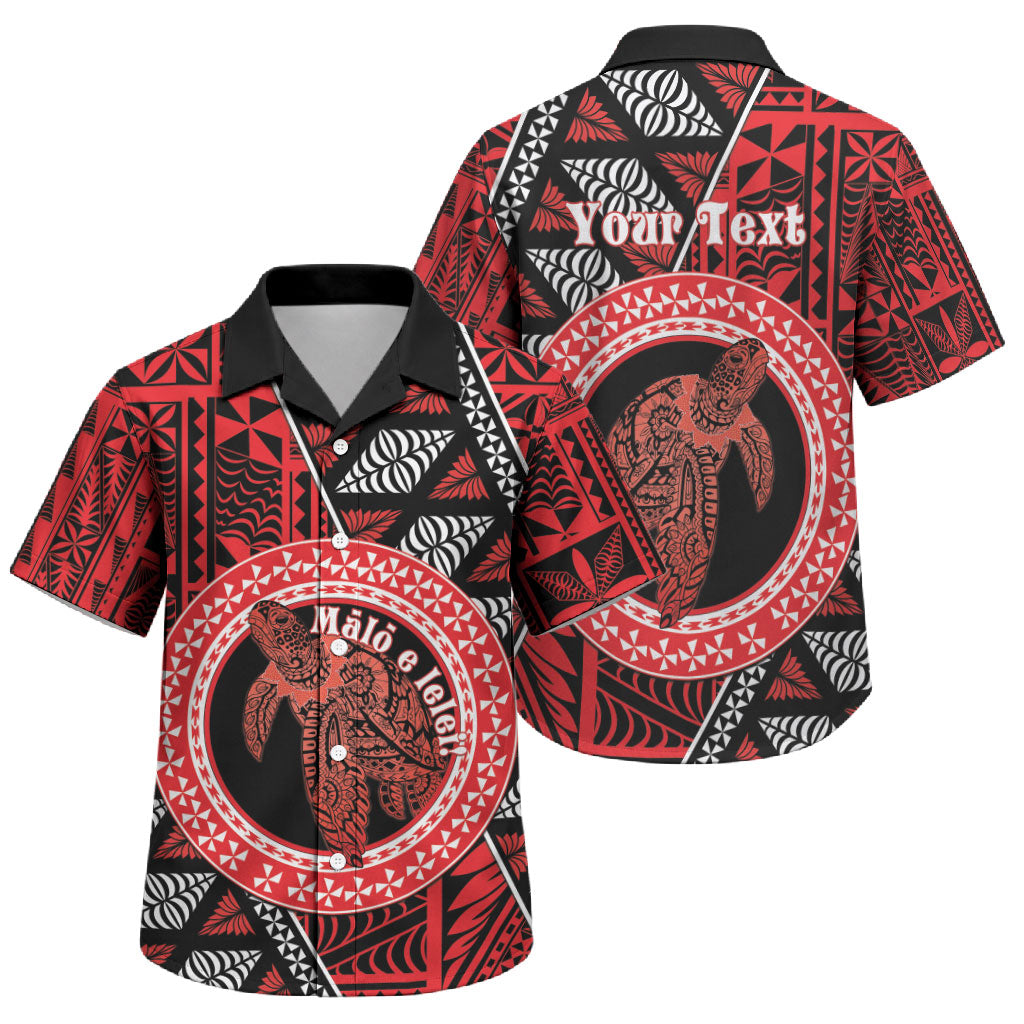 Personalised Tonga Language Week Family Matching Tank Maxi Dress and Hawaiian Shirt Heilala Turtle Malo E Lelei