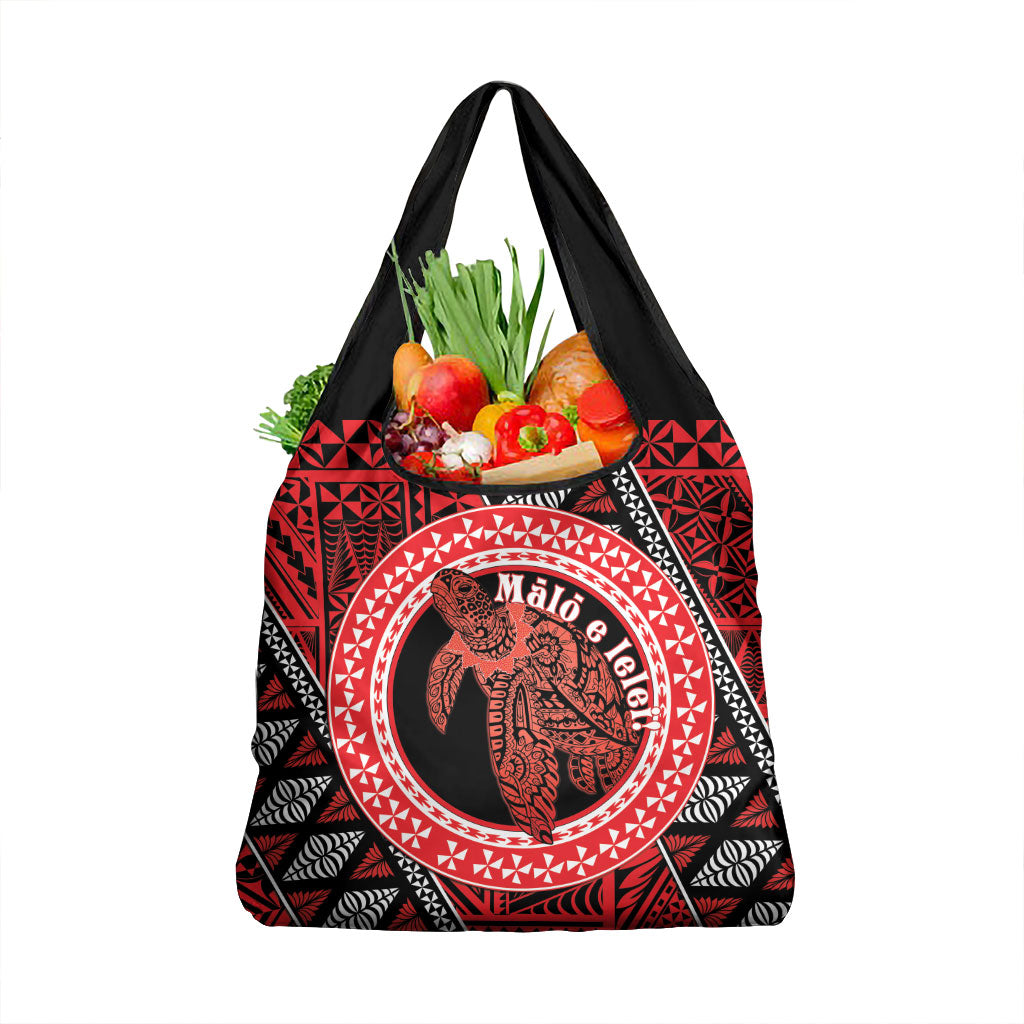 Tonga Language Week Grocery Bag Heilala Turtle Malo E Lelei