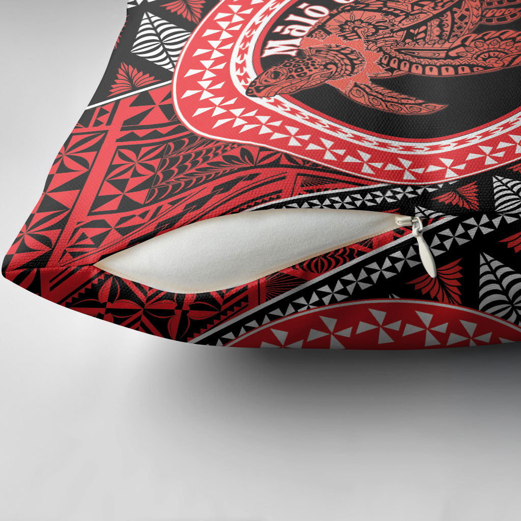 Tonga Language Week Pillow Cover Heilala Turtle Malo E Lelei