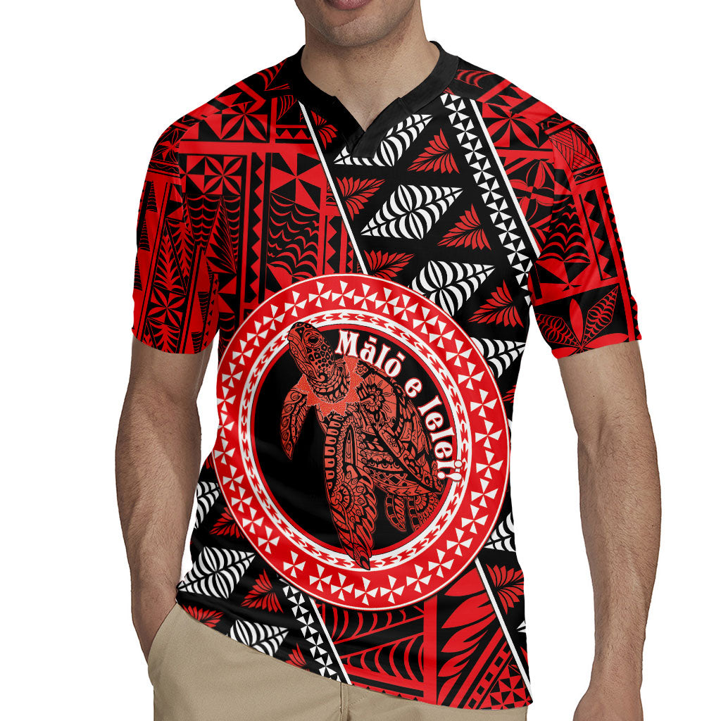 Personalised Tonga Language Week Rugby Jersey Heilala Turtle Malo E Lelei