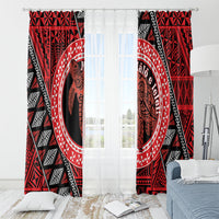 Tonga Language Week Window Curtain Heilala Turtle Malo E Lelei