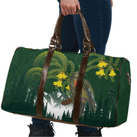 Kea Bird Kowhai New Zealand Travel Bag Mountain Landscape Maori Art