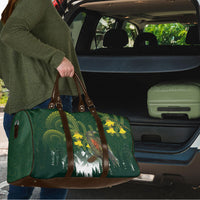 Kea Bird Kowhai New Zealand Travel Bag Mountain Landscape Maori Art
