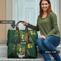 Kea Bird Kowhai New Zealand Travel Bag Mountain Landscape Maori Art