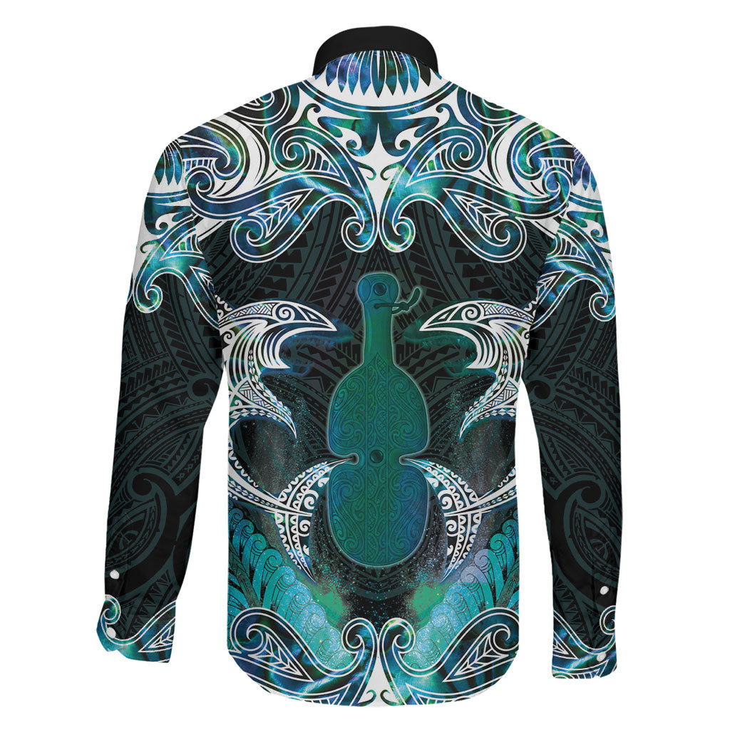 New Zealand Kotiate Weapon Family Matching Mermaid Dress and Hawaiian Shirt Aotearoa Mango Paua Shell Maori Pattern